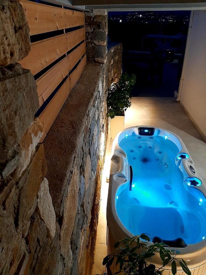 Blue View Villa Apartment #3 With Jacuzzi Параспорос Экстерьер фото